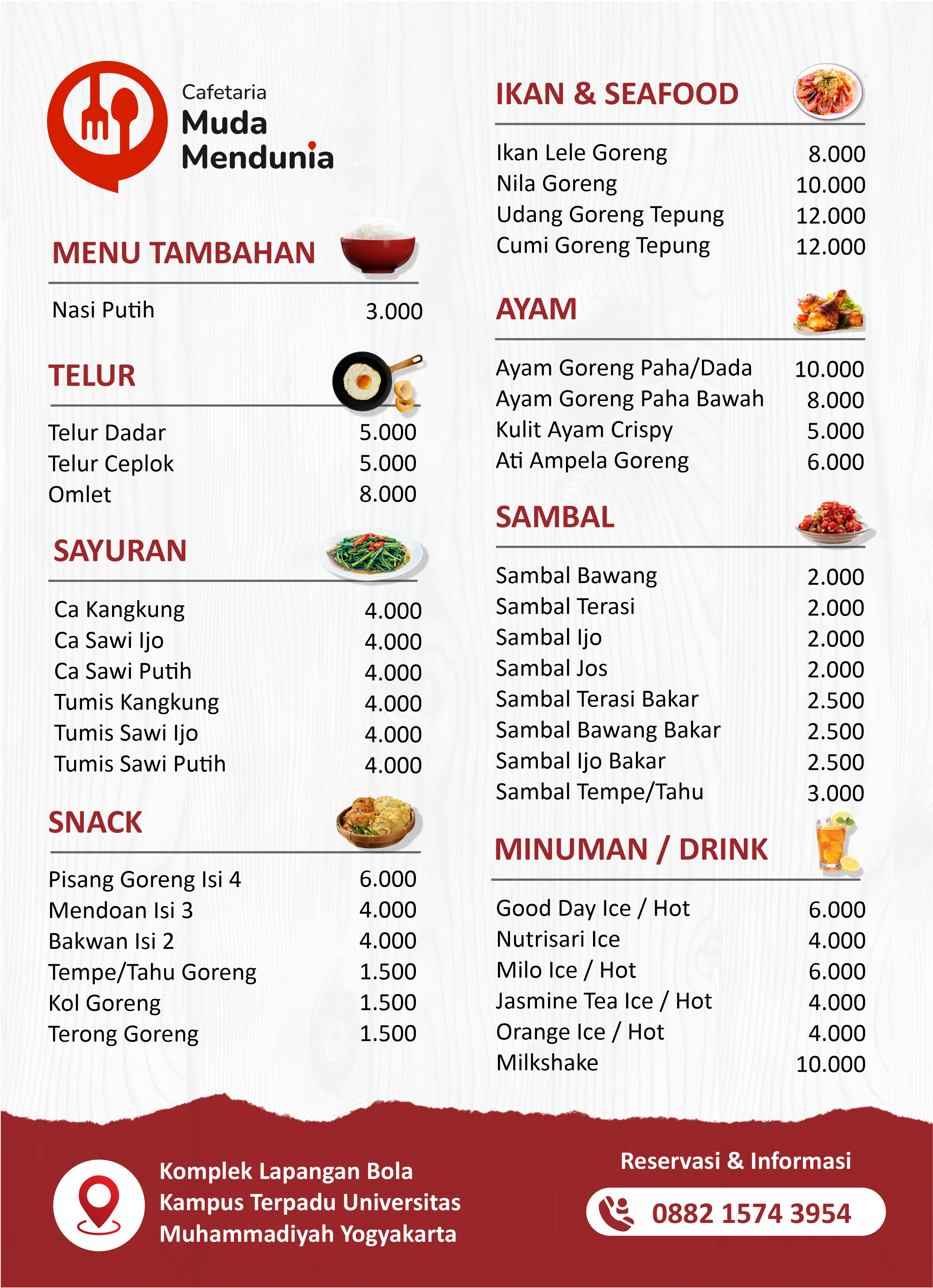 menu satuan